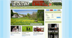 Desktop Screenshot of farmstayus.com
